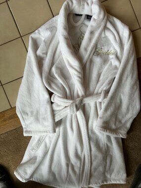 Vintage Baby Phat White New Tie Robe, fits Large/extra Large